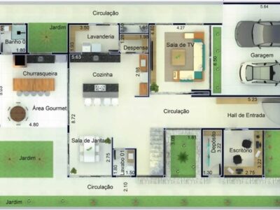 Casa 1001 | Planta Pronta