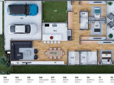 Casa Toulouse | Projeto Pronto PR