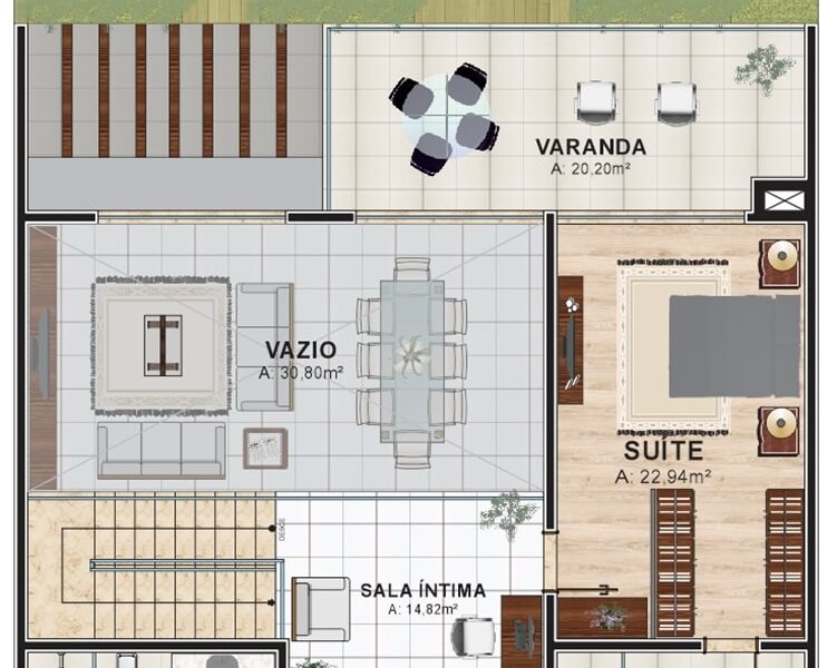 Casa Foz do Iguaçú | Plantas de Casas