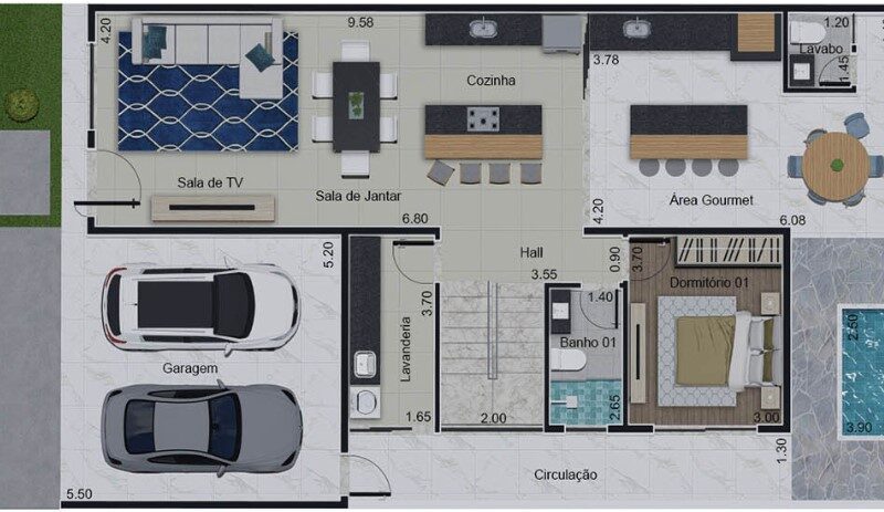 Casa 221 | Planta Pronta