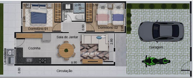Casa 241 | Planta Pronta