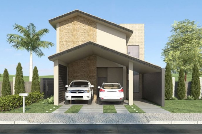 Sobrado 90 | Planta Pronta
