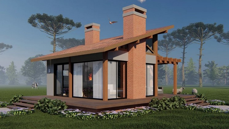 Chalé Araucária | Arquimobi