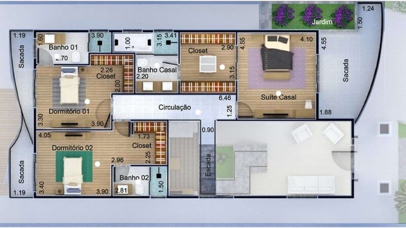 Casa 114 | Planta Pronta