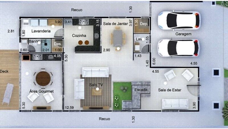 Casa 114 | Planta Pronta