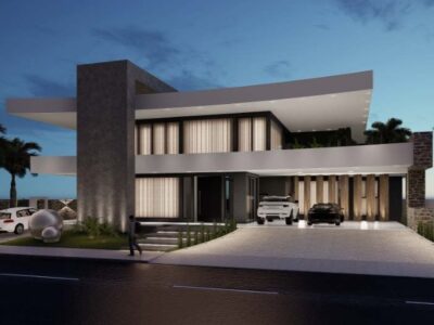 Mansão Contemporânea | Planta Pronta