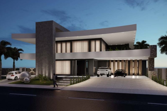 Mansão Contemporânea | Planta Pronta