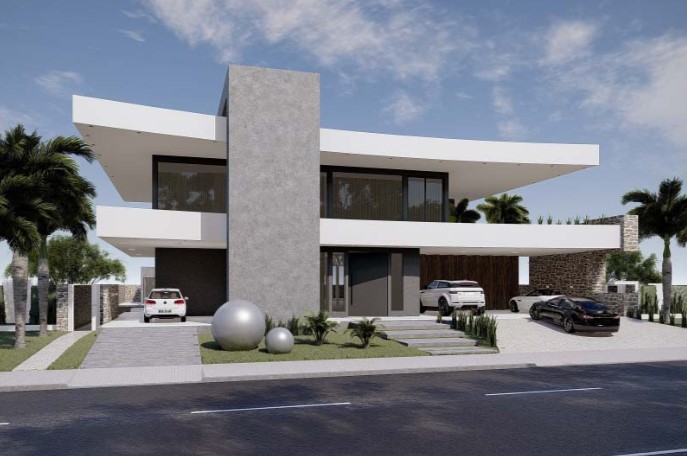 Mansão Contemporânea | Planta Pronta