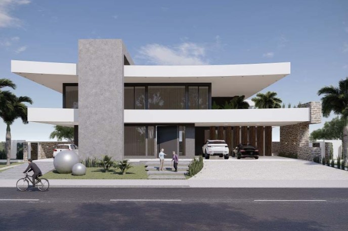 Mansão Contemporânea | Planta Pronta