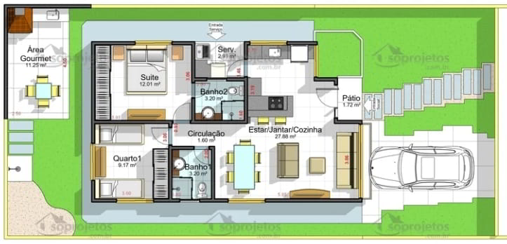 Casa 166 | Só Projetos
