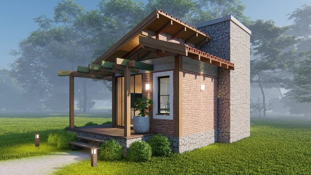 Tiny House Chalé Romã | Arquimobi