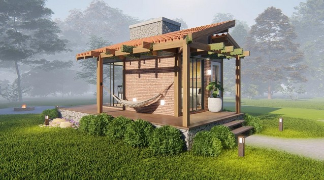 Tiny House Chalé Romã | Arquimobi