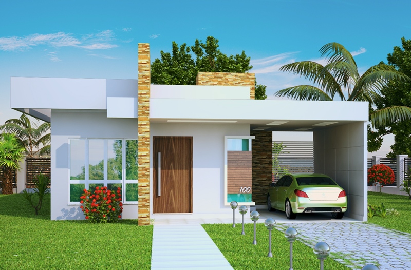 Casa 100 - Plantas de Casas